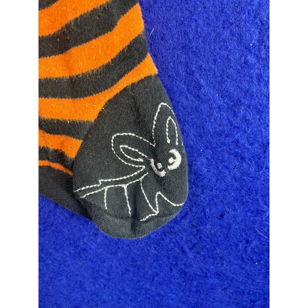 Halloween Baby Unbranded My 1st Halloween Sleeper 6-9M Orange Black Striped